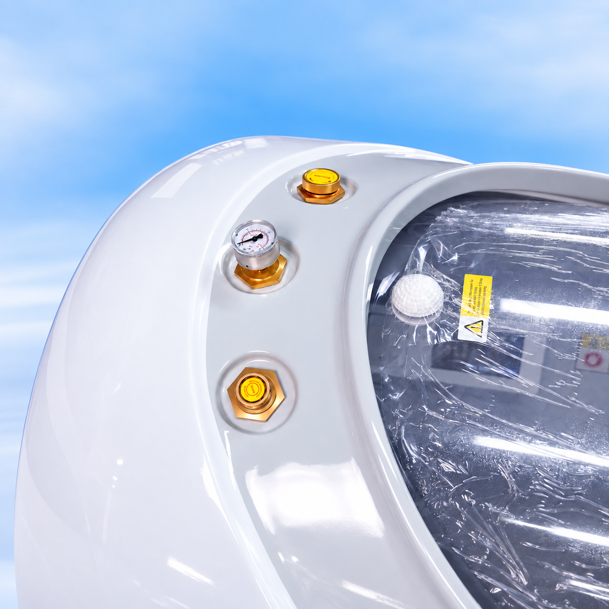 HyperRecovery Hard Shell 2.0 hard-shell hyperbaric chamber, view 3